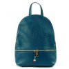 Florence Rucksack Damen Echtleder Cityrucksack dunkles trkis  OTF612T