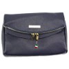 Florence 2in1 Damen  Clutch echtes Leder Tasche blau OTF803M