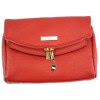 Florence 2in1 Damen  Clutch echtes Leder Tasche rot OTF803R