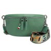 Florence Echtleder Grteltasche Damen hellgrn Bauchtasche Jugend Damen OTF807L