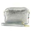 Florence  Damen Tasche  Echtleder silber OTF809J