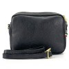 Florence  Damen Tasche  Echtleder schwarz OTF809S