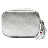 Florence  Damen Tasche Echtleder silber metallic OTF811J