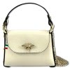 Florence  Biene Damen Handtasche Echtleder beige OTF817I