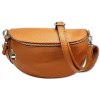 Florence Echtleder Bauchtasche gro Damen braun/tan  Jugend OTF825C