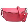Florence Echtleder Bauchtasche gro Damen rot  Jugend OTF825E
