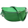 Florence Echtleder Bauchtasche gro Damen hellgrn  Jugend OTF825L