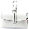 Florence Clutch Echtleder Tasche wei  OTF834W