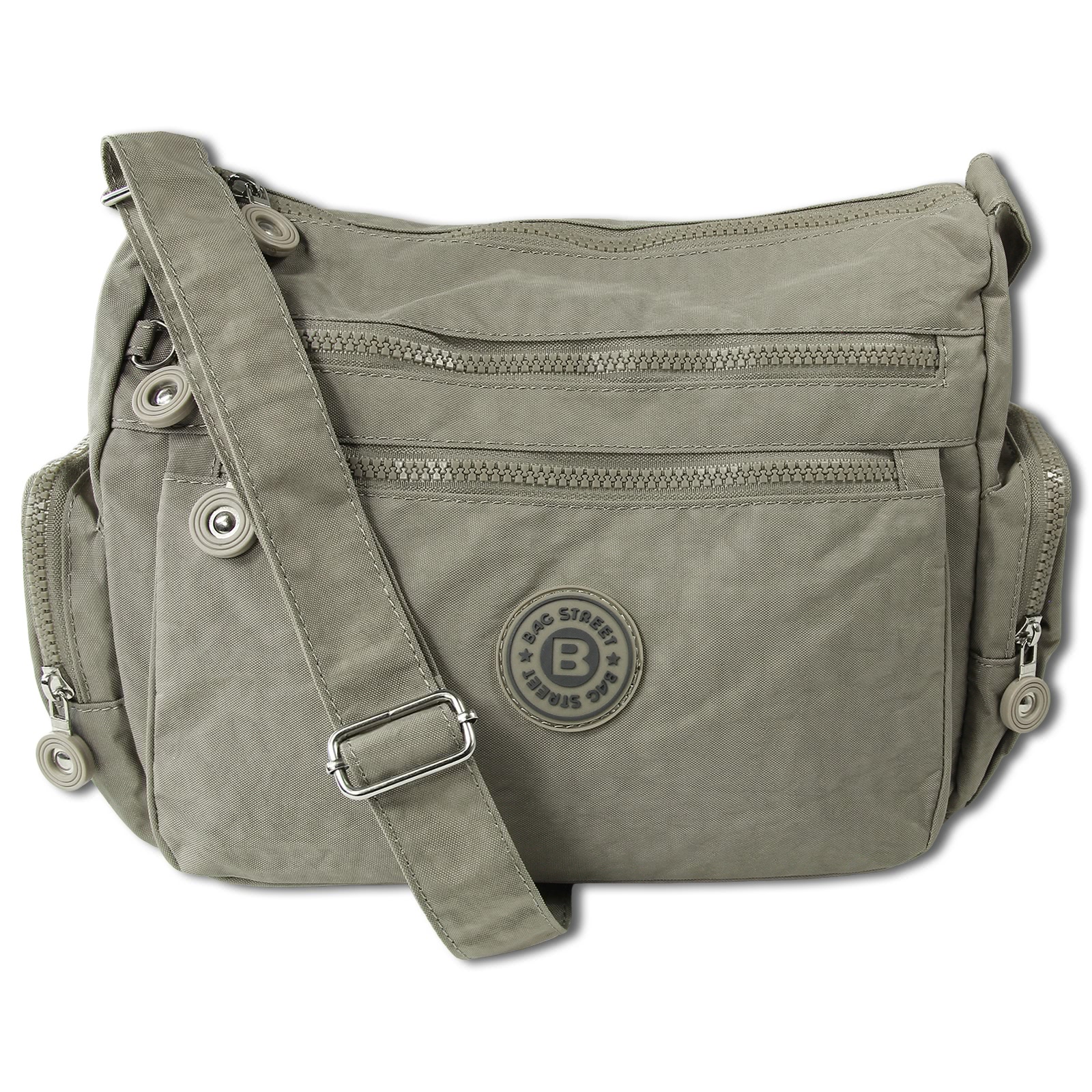 Bag Street Nylon stone Sportliche Damen Tasche OTJ200L