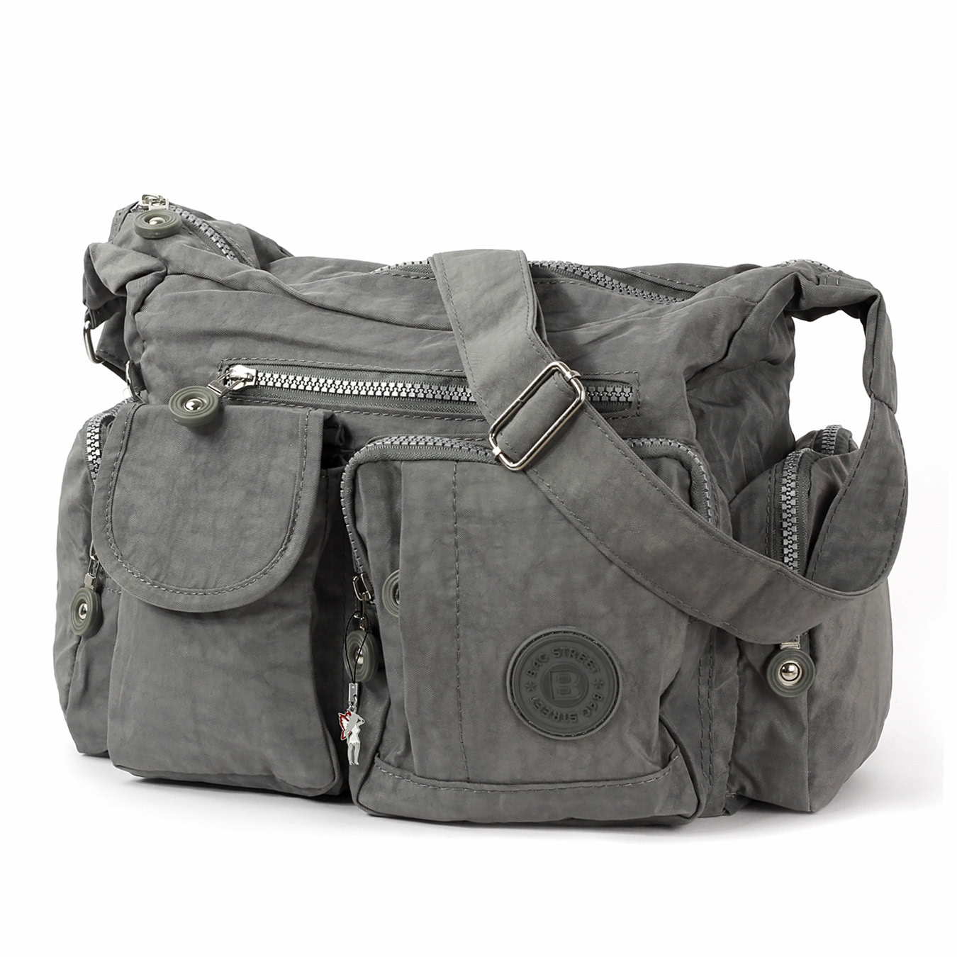 Bolso de nailon Bag Street bolso de mujer bolso de hombro elección de color 32x20x12 OTJ205X - Imagen 8 de 11