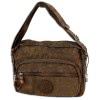 Bag Street leichte  Nylon braun Handtasche  OTJ227N