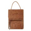 Brustbeutel Organizer Brusttasche Leder braun  Bag Street OTJ503C