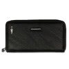 Jennifer Jones  Wristlet Echtleder schwarz Damen Portemonnaie OTJ504S