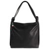 Florence Rucksack  Damen Daypack Echtleder schwarz OTM108S