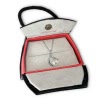 PartyPearl Schmuck Set Perlenkette wei mit Verpackung Damen 925 Silber PPK005W8
