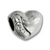 IMPPAC Bead Heilendes Herz  Armband Beads  925er Silber IMPPAC Silberbeads SBB445