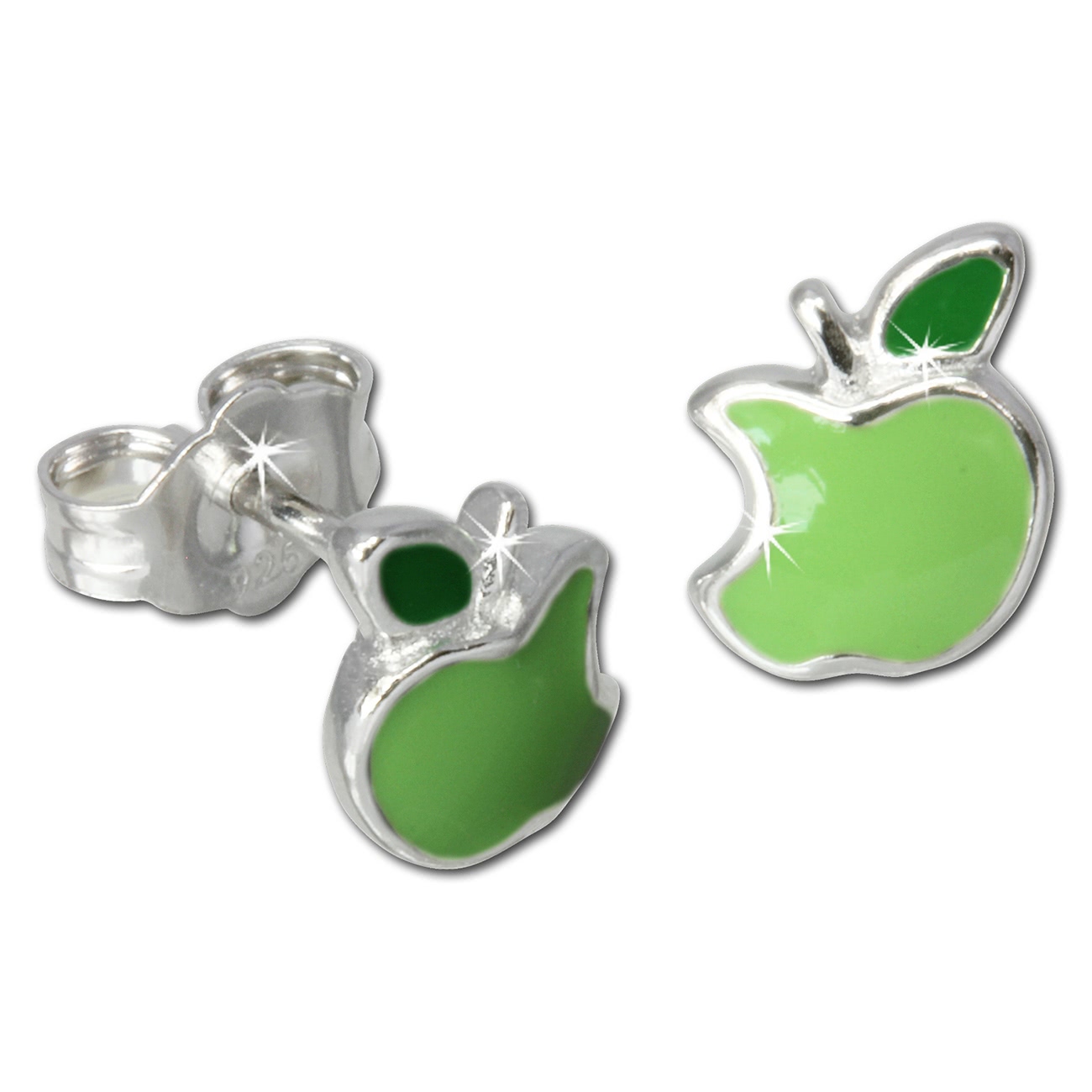 Teenie-Weenie Ohrstecker Farbwahl Ohrringe Silber Motive Kinder SDO649X - Bild 10 von 20