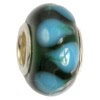 IMPPAC Glas  Spacer Nordlicht European Beads  925er Silber IMPPAC Silberbeads SMB1137