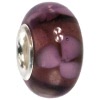 IMPPAC Glas  Bead Spacer Blümchen European Beads  925er Silber IMPPAC Silberbeads SMB8093