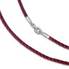 IMPPAC Pico Textilkette 925 bordeaux fr European Beads SML8070