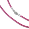 IMPPAC Textil Kette  pink für European Beads  925er Silber IMPPAC Silberbeads SML8450