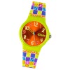 Chic-Watches Damenuhr Flower Power grn Armbanduhr Chic Lady-Uhr UC023