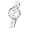 Candino Damen Armband-Uhr Lady Elegance C4648/1 Quarzuhr Leder wei UC4648/1