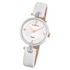 Candino Damen Armband-Uhr Lady Elegance C4658/1 Quarzuhr Leder wei UC4658/1