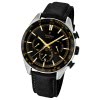FESTINA Herren-Armbanduhr Timeless Chronograph Quarz Leder schwarz UF16844/4