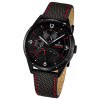 FESTINA Herren-Armbanduhr Retrograde Analog Quarz Leder/Textil schwarz UF16849/2