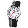 Festina Kinder Jugend-Uhr Junior analog Quarz Leder Textil schwarz UF16904/1