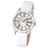Festina Damen-Armbanduhr Journees dAchats analog Quarz Leder wei UF16929/1