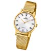 Festina Damenuhr Edelstahl gold Festina Swiss made Armbanduhr UF20023/4