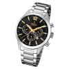 Festina Herren Armbanduhr Time Chronograph F20343/4 Edelstahl silber UF20343/4
