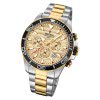 Festina Herren Armbanduhr Prestige F20363/1 Edelstahl silber gold UF20363/1