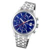 Festina Herren Armbanduhr Time Chronograph F20374/2 Quarz Stahl silber UF20374/2
