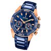 Festina Herrenuhr Chrono Bike F20549/1 Armbanduhr Edelstahl blau UF20549/1