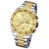 Festina Herrenuhr Chronograph Sport Armbanduhr Edelstahl silber gold UF20562/1