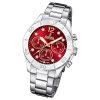 Festina Damenuhr Edelstahl silber Festina Boyfriend Armbanduhr UF20603/2