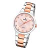 Festina Damenuhr Edelstahl silber ros Festina Boyfriend Armbanduhr UF20612/2