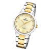 Festina Damenuhr Edelstahl silber gold Festina Boyfriend Armbanduhr UF20618/1