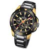 Festina Herrenuhr Edelstahl schwarz Festina Chrono Bike Armbanduhr UF20644/1