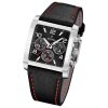 Festina Herrenuhr Leder schwarz Timeless Chronograph Armbanduhr UF20653/3