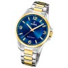 Festina Herrenuhr Edelstahl silber gold Festina Solar Energy Solaruhr UF20657/4