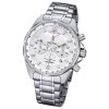 FESTINA Herren-Armbanduhr Timeless Chronograph Quarz Edelstahl silber UF6835/1