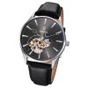 FESTINA Herren-Armbanduhr Automatik F6846/2 Leder schwarz UF6846/2
