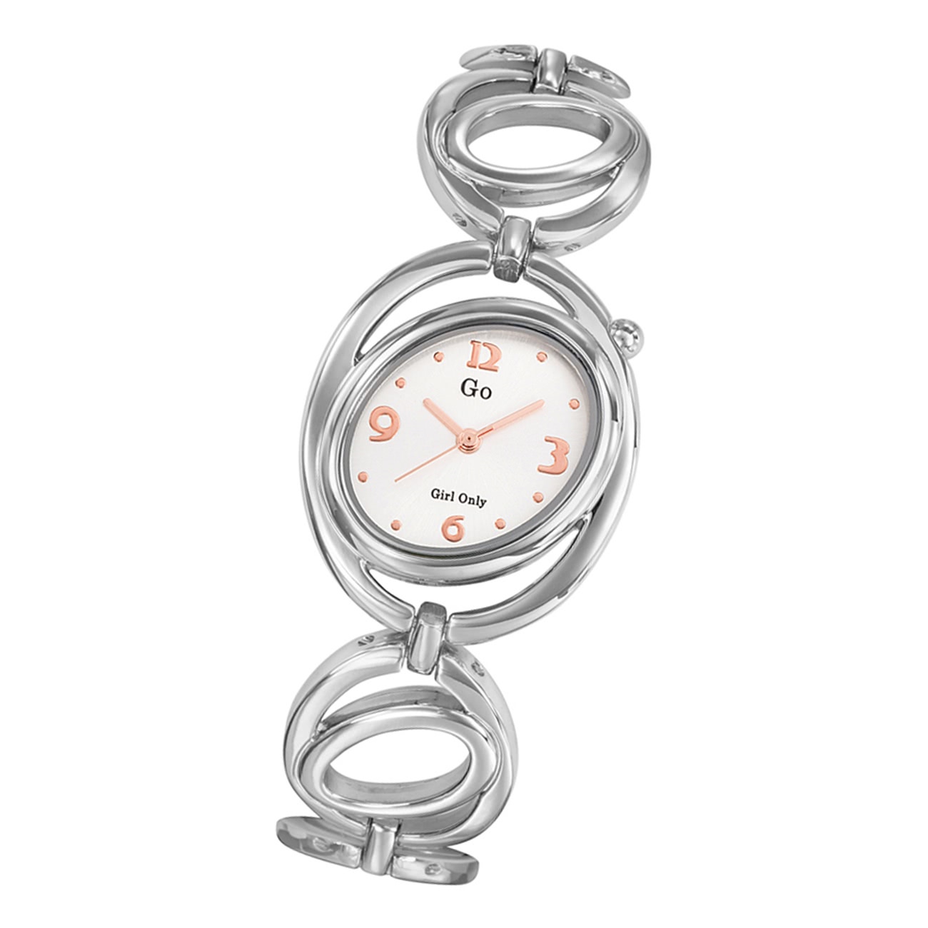 Girl Only GO Damenuhr Quarzuhr mit Edelstahlarmband UGO694818