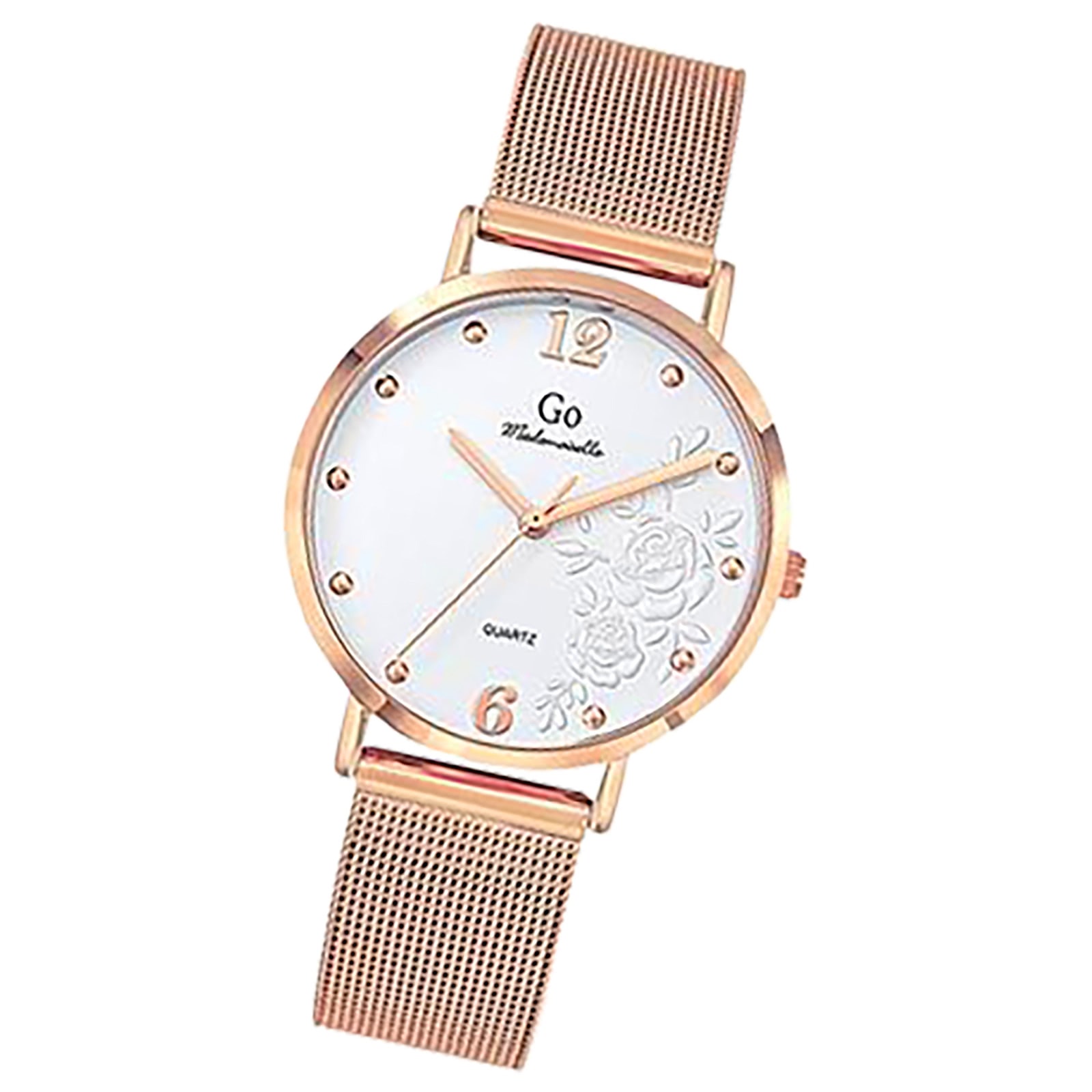Girl Only Mademoiselle Damenuhr Quarzuhr mit Edelstahlarmband UGO695546