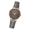 Girl Only GO Damenuhr Analog Quarzuhr mit Lederarmband silber UGO699072