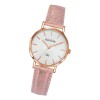 Girl Only GO Damenuhr Analog Quarzuhr mit Lederarmband rosa UGO699073